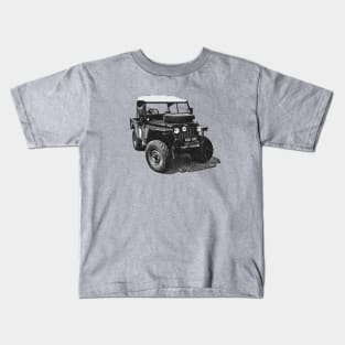 1955 Land Rover - Mavis Kids T-Shirt